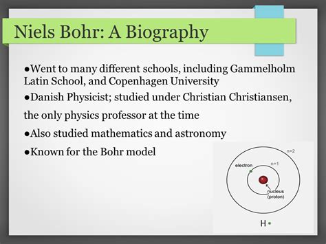 Niels Bohr Discovery