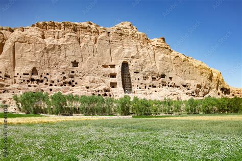 Afghanistan Bamiyan Bamian Or Bamyan Cultural Landscape And