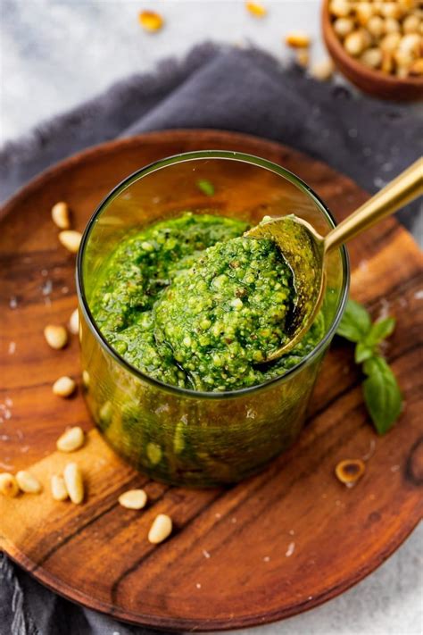 Classic Basil Pesto Sauce Recipe | Oh Sweet Basil