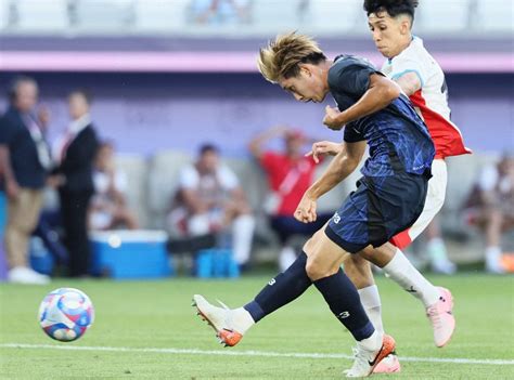 パリ五輪 サッカー男子 パラグアイに圧勝 写真特集123 毎日新聞