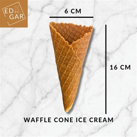 Jual Waffle Cone Ice Cream Cone Es Krim Cone Kerucut Gelato