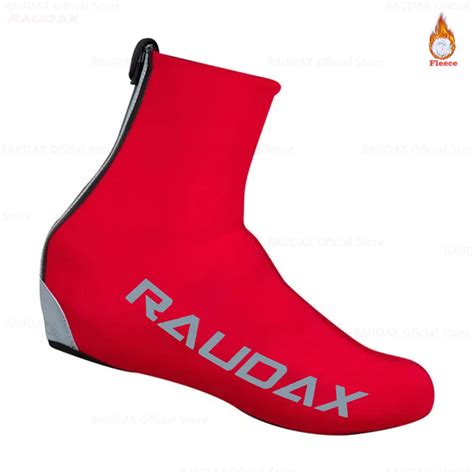 Raudax Cubierta De Zapatos De Ciclismo Para Hombre Forro Polar Con