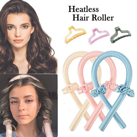 Tik Tok Heatless Hair Curlers For Long Hairheatless Curling Rod