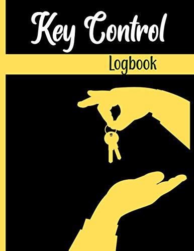 key control logbook  key register checkout system notebook  record