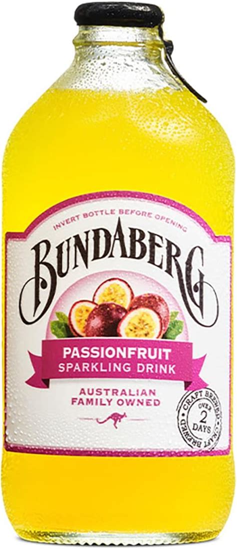 Bundaberg Passionfruit Sparkling Drink 12 X 375 Milliliters Amazon