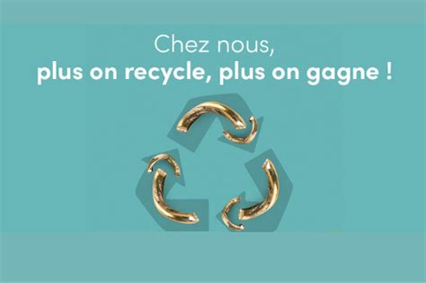 Le recyclage de lor un geste simple qui contribuerait à protéger la