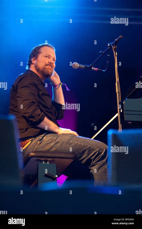 John Grant Performing At The Green Man Festival 2010 Glanusk Park