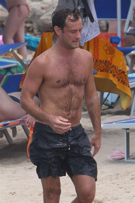 Shirtless Male Celebs Jude Law