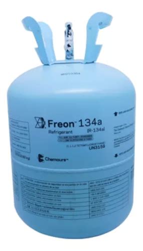 Botija Gas Refrigerante Chemours Dupont Freon R134a 13 6kg Frete grátis