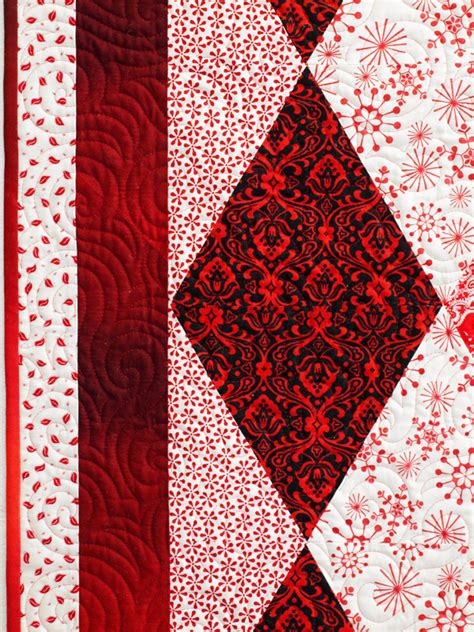 Sampaguita Quilts: Red and white quilt