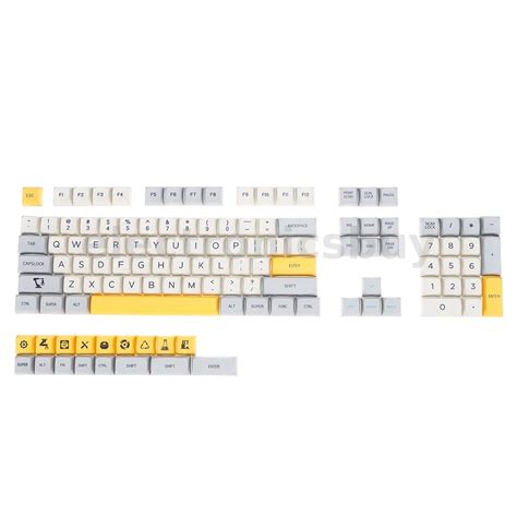 Keys Heavy Industry Pbt Keycap Set Xda Profile Sublimation Custom