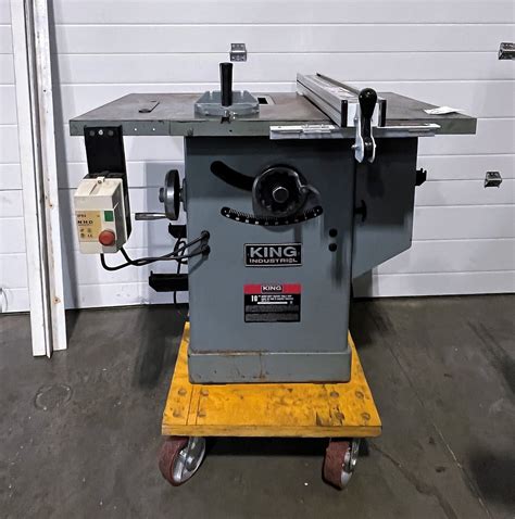 Used King 3 Hp Table Saw Coast Machinery Group