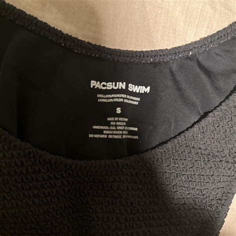 Black Bikini Bottoms Pacsun Bikini Depop