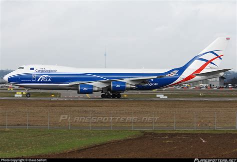 G CLBA Cargologicair Boeing 747 428ERF Photo By Claus Seifert ID