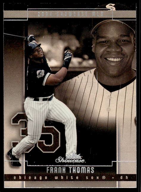 2004 Fleer Showcase 24 Frank Thomas Chicago White Sox Ebay