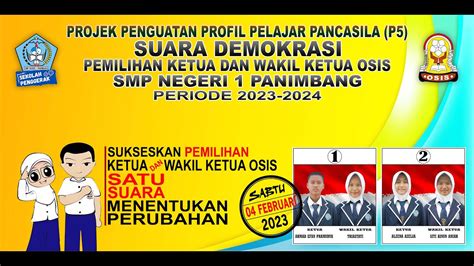 Projek Penguatan Profil Pelajar Pancasila P Suara Demokrasi