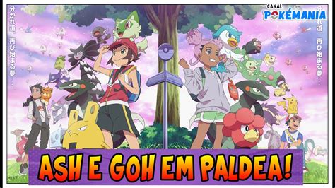 Confirmado Ash Em Paldea Novo Trailer Amanha YouTube