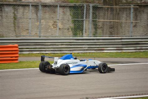 Formula Renault 2 0 Car Test At Monza Editorial Photography Image Of