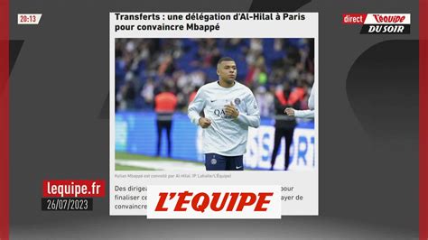 Une délégation d Al Hilal à Paris pour convaincre Mbappé Foot