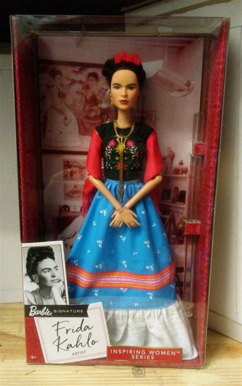 Frida Kahlo Mattel Barbie Signature Inspiring Women Series Mexican