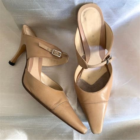 Nine West Shoes Nine West Nude Heels Poshmark