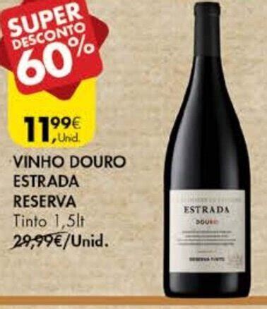 Promoção Vinho Douro Estrada Reserva 1 5lt em Pingo Doce