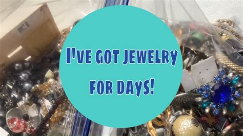 Goodwill BlueBox 5lb Repurpose Jewelry UNBOXING 2 YouTube