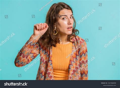 Woman Asking Who Is It On Door Over 8 Royalty Free Licensable Stock