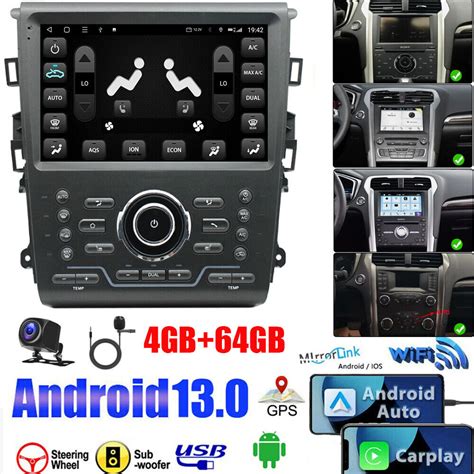 4 64g For 2013 2020 Ford Fusion Mondeo Android 13 Carplay Car Stereo Radio Gps For Sale Emgcartech