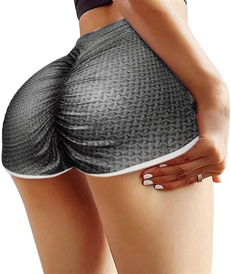 Yoga Shorts für Damen Frauen Kurze Leggings High Waist Yoga Hosen