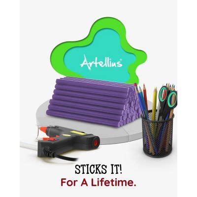 Hot Glue Sticks 4 X 27 100 Bulk Pack Ultra Bond Hot Melt Adhesive Mini Glue Sticks Purple