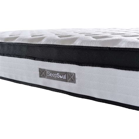 Sleepsoul Cloud Small Double White Pocket Sprung Memory Foam