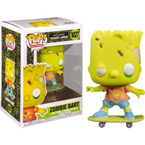 Фигурка Funko Pop Simpsons Halloween - Zombie Bart / Фанко Поп Симпсоны ...