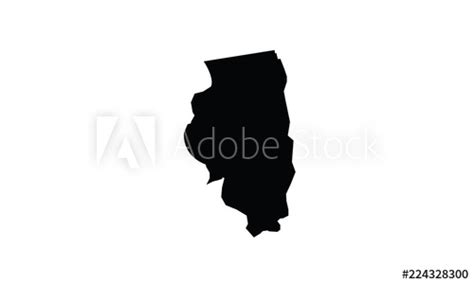 Illinois Outline Vector at Vectorified.com | Collection of Illinois ...