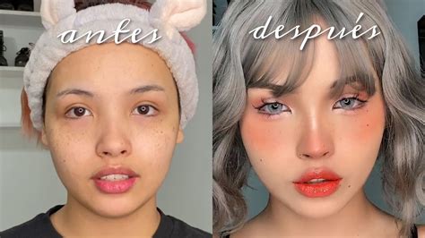 °ʚ Makeup Douyin Para Latinas ɞ° Tutorial Peachy Aesthetic Youtube