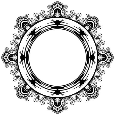 Premium Vector Circle With Ornament