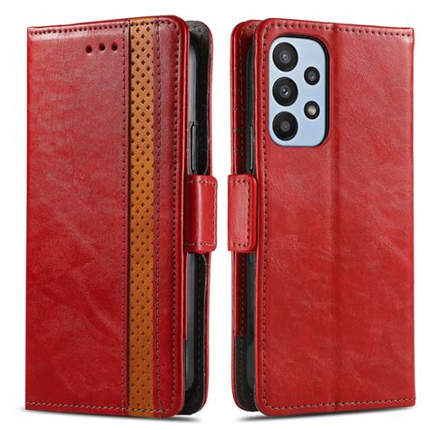 Caseneo Samsung Galaxy A Premium Soft Pu Leather Flip Wallet Case