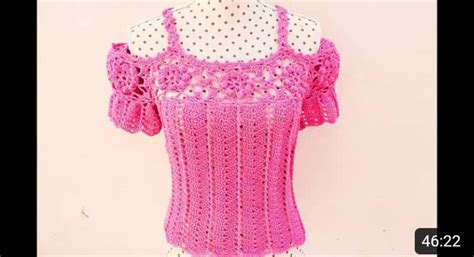 Aprende A Tejer La Blusa Mas Bella A Crochet Tejidos Paso A Paso