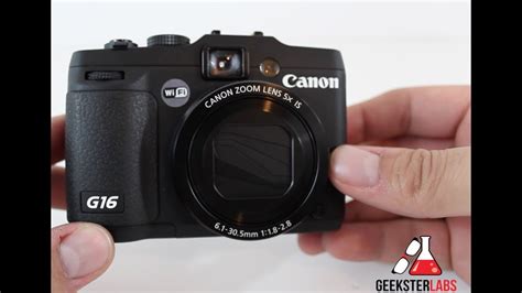 Canon G16 Camera Manual