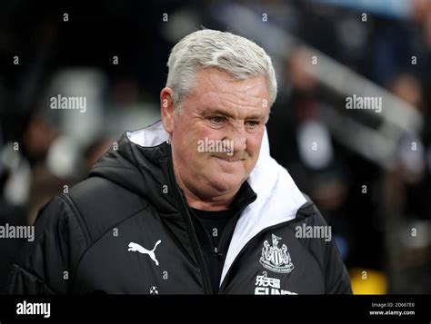 Newcastle United manager Steve Bruce Stock Photo - Alamy