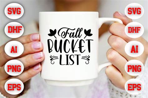 Fall Bucket List Graphic By Creativestore Creative Fabrica