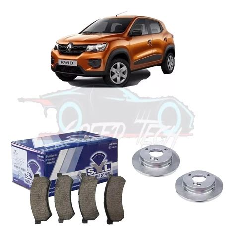 Kit Disco Pastilha Freio Dianteira Renault Kwid Parcelamento