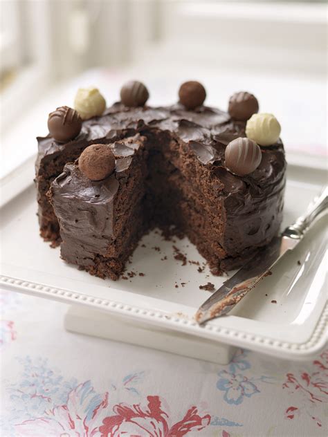 Rich Chocolate Truffle Fudge Cake Justine Pattison S Showstopper Recipe