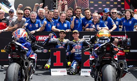 Tim Pata Yamaha Prometeon Borong Podium Di WorldSBK Mandalika Toprak