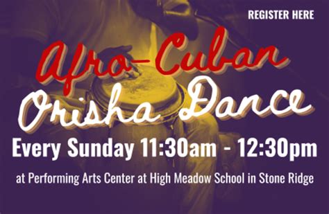 Afro Cuban Orisha Dance Blue Stone Press