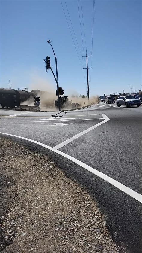 Train Collides With Stuck Semi Truck S One News Page Video