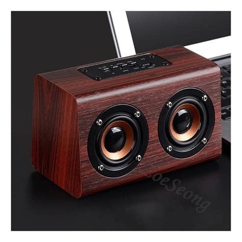 Xinh Retro Ahşap Kablosuz Bluetooth Hoparlör Subwoofer Fiyatı