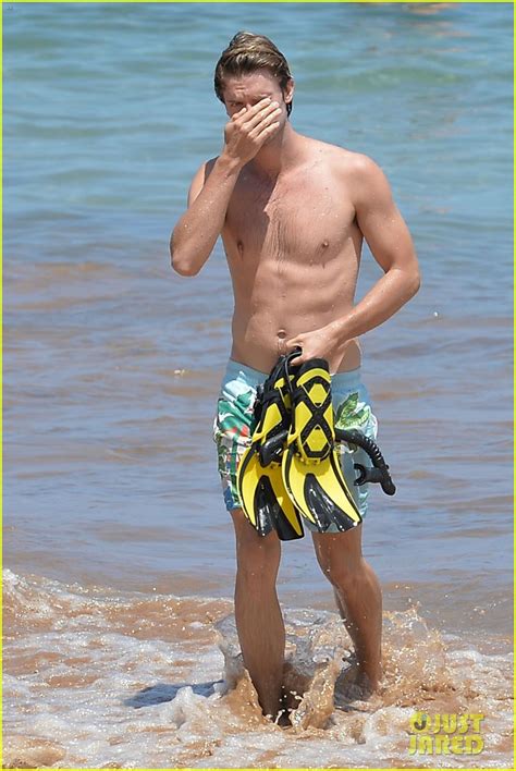 Patrick Schwarzenegger Flaunts Toned Abs On Vacation With Abby Champion Photo 4105777 Bikini