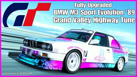 Gran Turismo 7 Bmw M3 Sport Evolution 89 Tune Grand Valley Setup Fully Upgraded Gt7