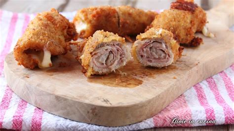 Involtini Di Maiale Con Cotto E Formaggio Youtube